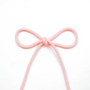 江戸打ち紐（126-3000） 約3.5mm 43.薄ピンク 08Be99_