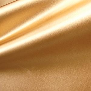 生地 ハイパーストレッチサテン（2831） 885.ゴールド 10Ae08_