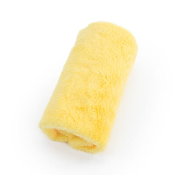 生地 ショートファー 約80cm幅×50cmカット（axl-24-81311） 17.ライトイエロー...