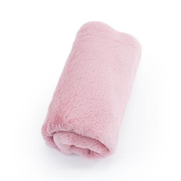 生地 ショートファー 約80cm幅×50cmカット（axl-24-81311） 23.ローズピンク ...