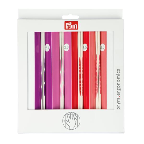 prym-プリム- エルゴノミクス ダブルポイント棒針5本針4種セット（194000） 06Cq99...