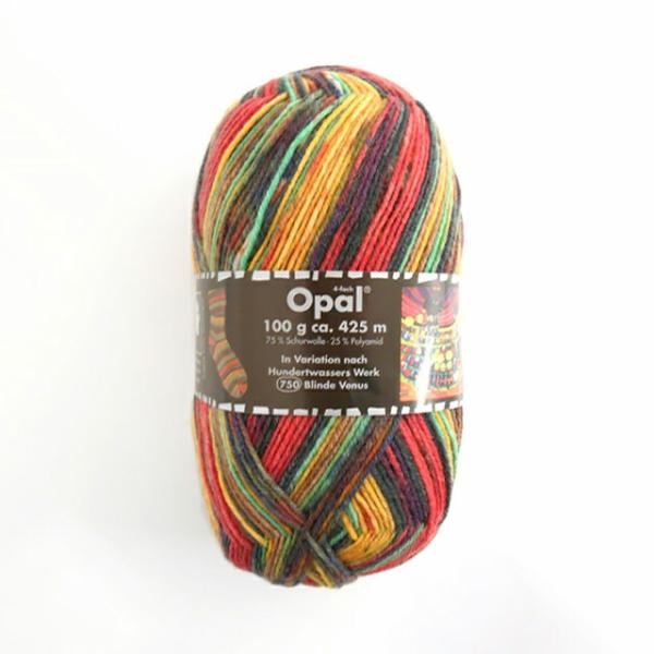 毛糸 Opal-オパール- フンデルトヴァッサー 4ply/4本撚り HW3206.Blinde V...