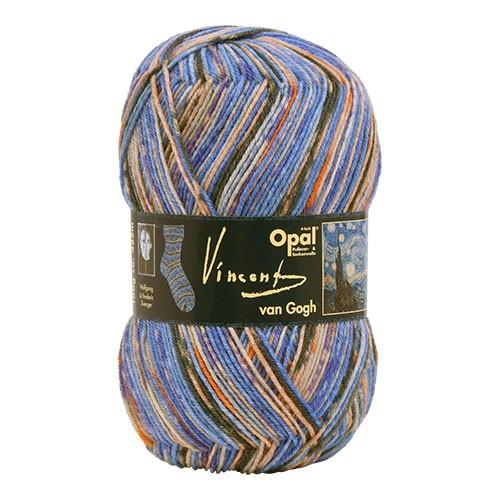 毛糸 Opal-オパール- ヴァン・ゴッホ 4ply/4本撚り 5435.星月夜 06Co99j