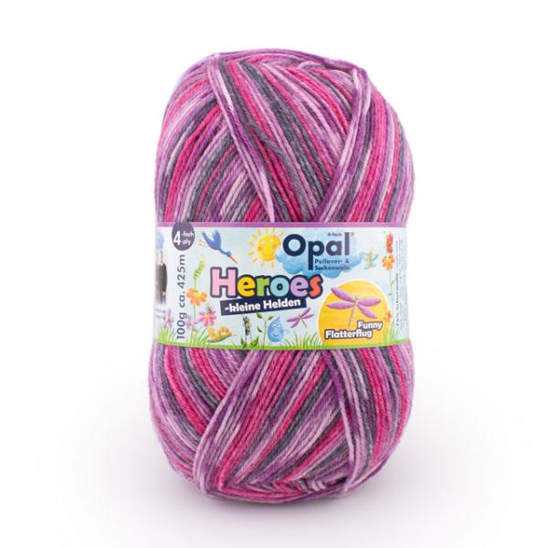 毛糸 Opal-オパール- ヒーローズ 4ply/4本撚り 11545.ファニー 06Co99j