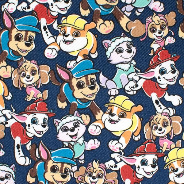 生地 パウ・パトロール/TCツイル（G4619） 1A.ネイビー 09Ae99_