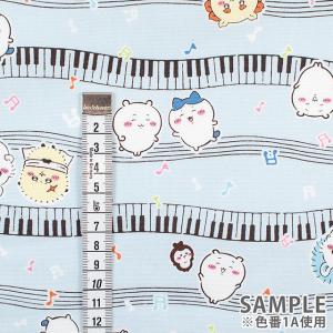 生地 ちいかわ ミュージック柄/オックス(G-...の詳細画像2