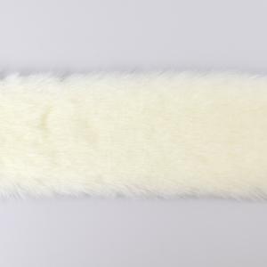 期間限定20％OFF／ フェイクファーテープ 約160mm幅 （2100） 2.白