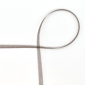 MOKUBA（木馬） オーガンジーリボン（1500K） 5mm 8.ブラウン 07Aa99_