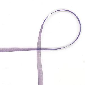 MOKUBA（木馬） オーガンジーリボン（1500K） 5mm 26.バイオレット 07Aa99_