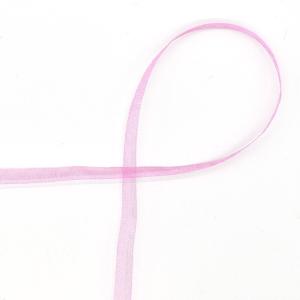 MOKUBA（木馬） オーガンジーリボン（1500K） 5mm 53.フューシャピンク 07Aa99_