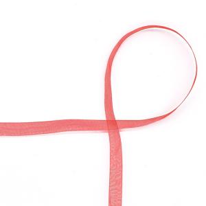 MOKUBA（木馬） オーガンジーリボン（1500K） 8mm 1.レッド 07Aa99_