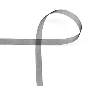 MOKUBA（木馬） オーガンジーリボン（1500K） 8mm 3.ブラック 07Aa99_