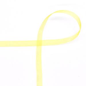 MOKUBA（木馬） オーガンジーリボン（1500K） 8mm 32.イエロー 07Aa99_