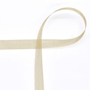 MOKUBA（木馬） オーガンジーリボン（1500K） 11mm 15.ベージュ 07Aa99_