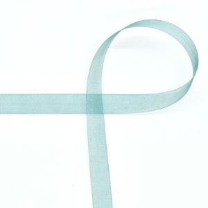 MOKUBA（木馬） オーガンジーリボン（1500K） 11mm 25.ピーコックグリーン 07Aa99_