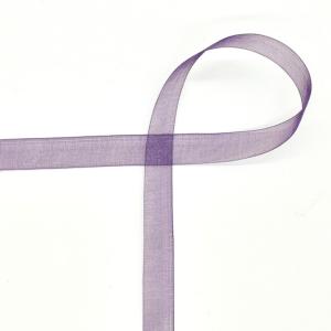 MOKUBA（木馬） オーガンジーリボン（1500K） 11mm 26.バイオレット 07Aa99_