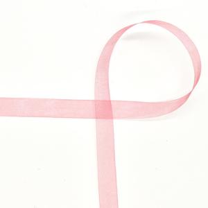 MOKUBA（木馬） オーガンジーリボン（1500K） 11mm 30.チェリーピンク 07Aa99_