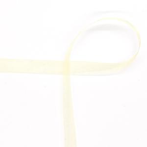 MOKUBA（木馬） オーガンジーリボン（1500K） 11mm 33.レモンイエロー 07Aa99_