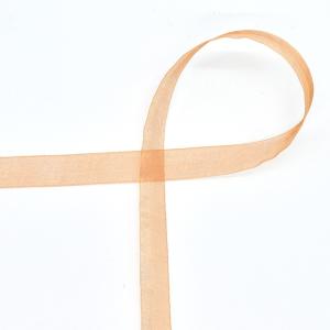 MOKUBA（木馬） オーガンジーリボン（1500K） 11mm 35.オレンジ 07Aa99_