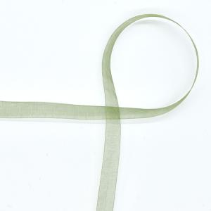 MOKUBA（木馬） オーガンジーリボン（1500K） 11mm 42.モスグリーン 07Aa99_