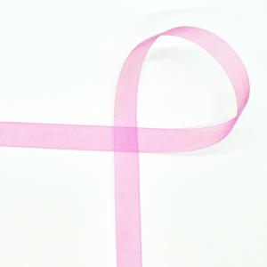 MOKUBA（木馬） オーガンジーリボン（1500K） 11mm 53.フューシャピンク 07Aa99_