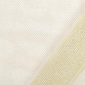 ＼期間限定10％OFF／ 生地 ラメメッシュ（481） 2.白×ゴールド 10Bk15_