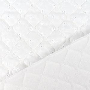 ＼期間限定20％OFF／ キルティング生地 花レースキルト（HKL9923） シロ 99Zz99_