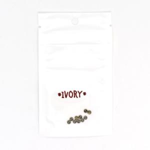 ＼10％OFF／ ドール用 2つ穴 メタルボタン 3mm AG.アンティークゴールド