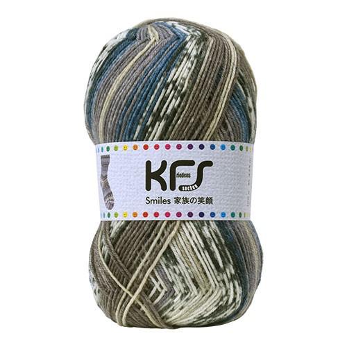 毛糸 Opal-オパール- 家族の笑顔 4ply/4本撚り KFS119.おじいちゃんの笑顔/グレー...