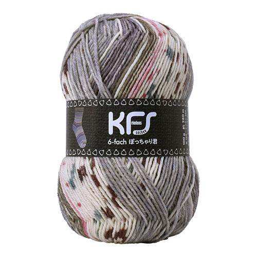毛糸 Opal-オパール- KFSオリジナルカラー 6ply/6本撚り ぽっちゃり君 KFS134....