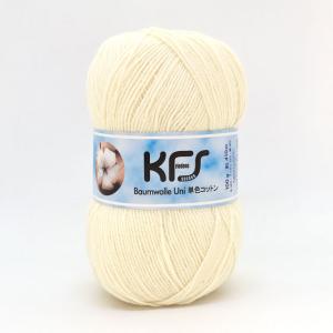 毛糸 Opal-オパール- KFSコットン 単色 4ply/4本撚り 100g巻 KFS207.コットンホワイト 06Co99j