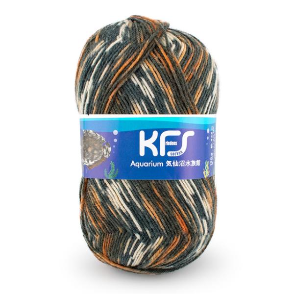 毛糸 Opal-オパール- KFS気仙沼水族館 4ply/4本撚り KFS255.レオパードフィッシ...