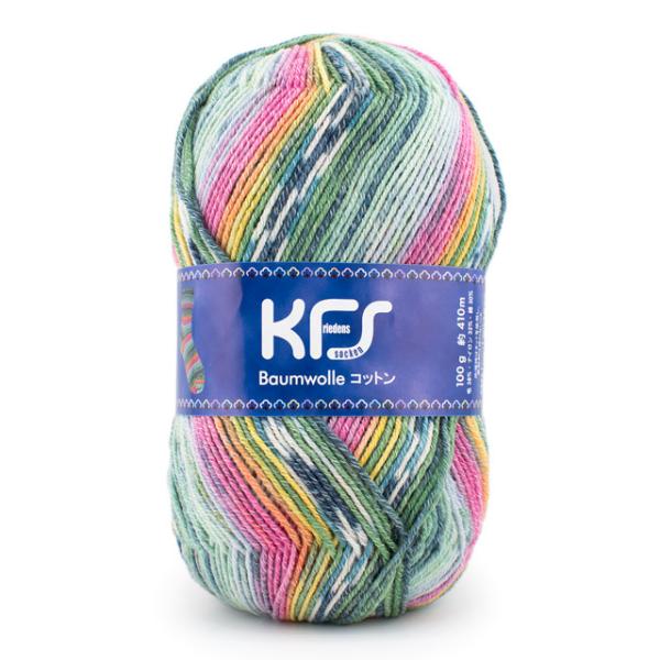 毛糸 Opal-オパール- オリジナルコットン 4ply/4本撚り KFS262.コットンキャンディ...