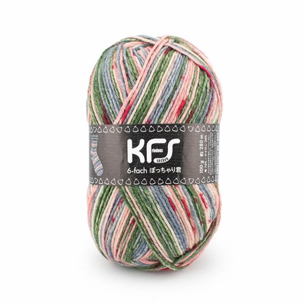 毛糸 Opal-オパール- KFS シャーフパーテ 6ply/6本撚り ぽっちゃり君 KFS309....