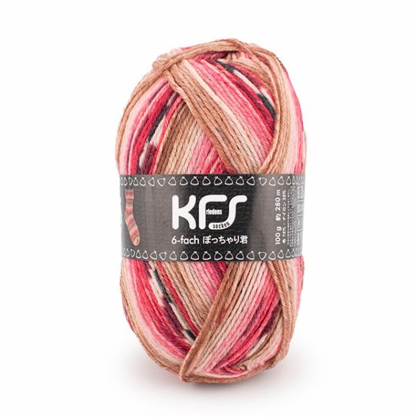 毛糸 Opal-オパール- KFS シャーフパーテ 6ply/6本撚り ぽっちゃり君 KFS312....