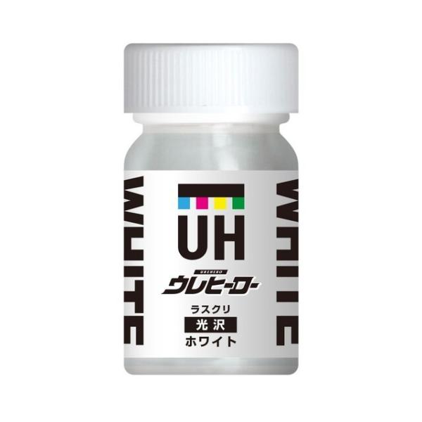 ウレタン樹脂塗料 ウレヒーロー ラスクリ（1001） ホワイト（光沢あり） 07Bh99j