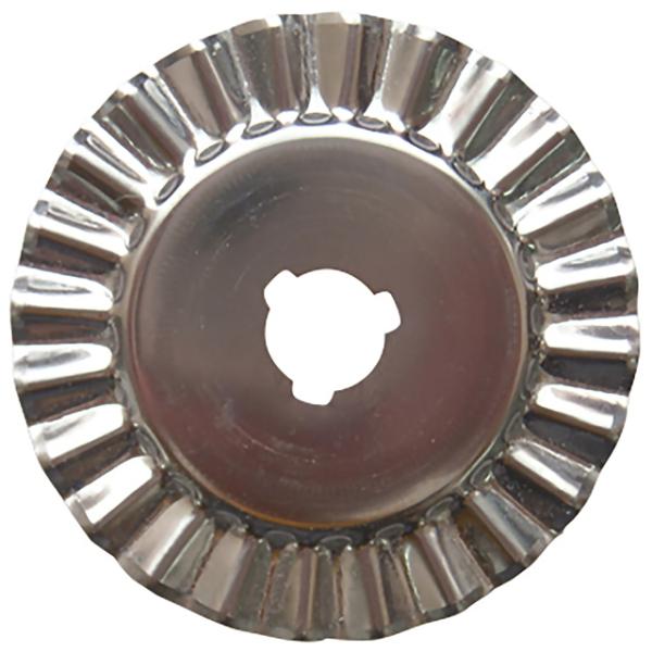 OLFA-オルファ- ロータリーカッター用替刃 ピンキング刃（RB45P） 直径45mm 1枚入 0...