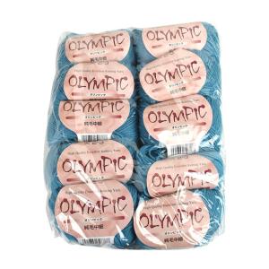 毛糸（10玉1袋） Olympic・オリンピック 純毛 中細 色番.127 (M)_b1j｜okadaya-ec