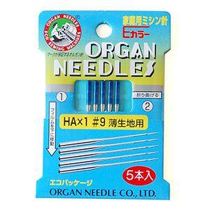 ミシン針 Eカラー針 エコパック家庭用（08-281） HA×1 #9
