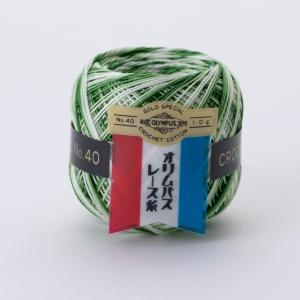 レース糸 オリムパス 金票 ＃40 ボカシ 10ｇ 色番19 (M)_b1_