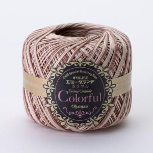 ＼5％OFF／ レース糸 オリムパス エミーグランデ カラフル