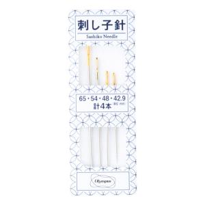 ＼10％OFF／ オリムパス 刺し子針 ４本入  (H)_5a_
