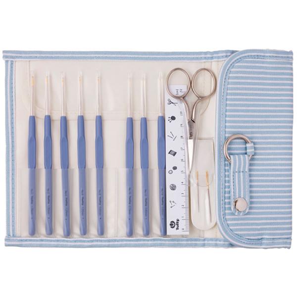 Tulip-チューリップ- エティモ クッショングリップ付きレース針セット（TLS-001） ロイヤ...