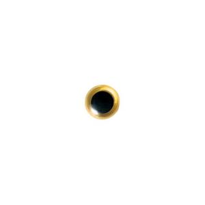 ハマナカ あみぐるみアイ クリスタルアイ 6mm ゴールド（H220-106-8）