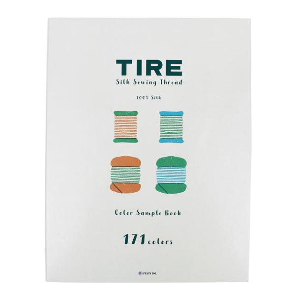 糸見本帳 フジックス タイヤー絹糸 カラーサンプルブック（9094000） 08Ab99j