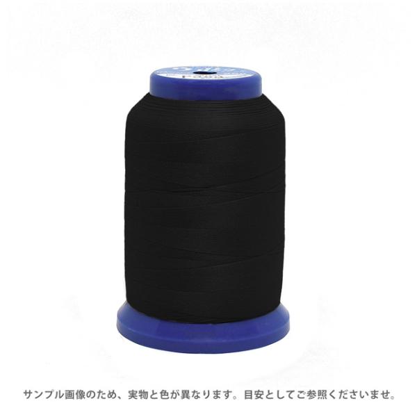 ロックミシン糸 フジックス ウーリーロック 25g（F87） 色番402.黒 (H)_6b_