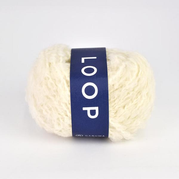 毛糸 ダルマ（横田） LOOP 1.きなり 06Co99_