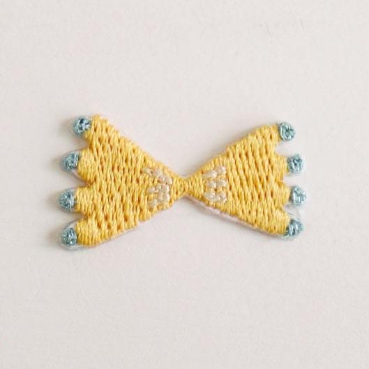 ワッペン 横田 pepi アイロン接着アップリケ リボン 08Bf99_