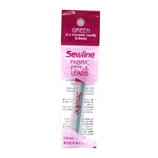 Sewline-ソーライン- 布用シャープペンシル 専用替芯（50007） 緑 06Bg99_