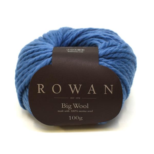 毛糸 ROWAN-ローワン- Big Wool・ビッグウール（Z058000） 052.Steel ...